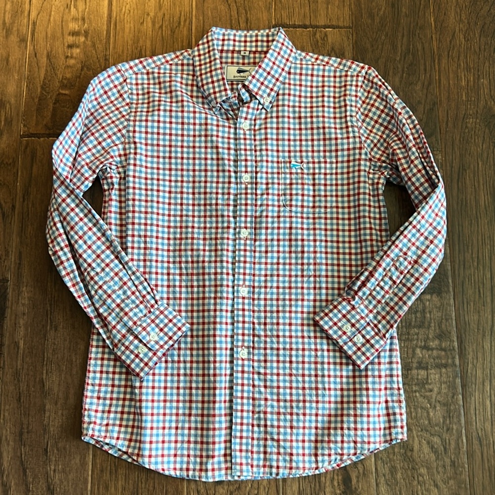 Boys Southern Lure button down